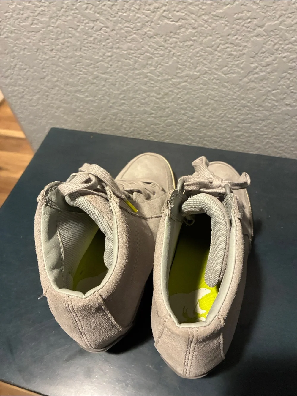 Sorel Out N About Dove Quarry Wedge Sneakers Ankle Bootie Boots Shoes 8.5 NEW